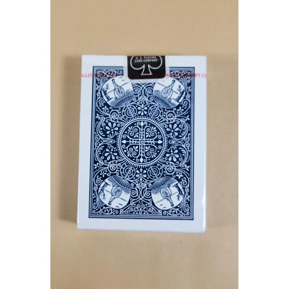 Bicycle 125th Anniversary Ed. Playing Cards Navy Blue Collector Set 1885-2010 - Picture 2 of 3